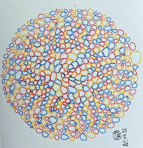 Unique sommité (fractale du chou-fleur), 2026