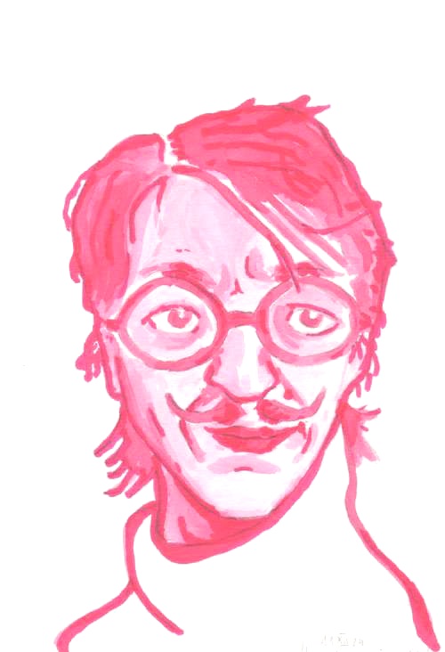 Autoportrait, "période rose", 2024